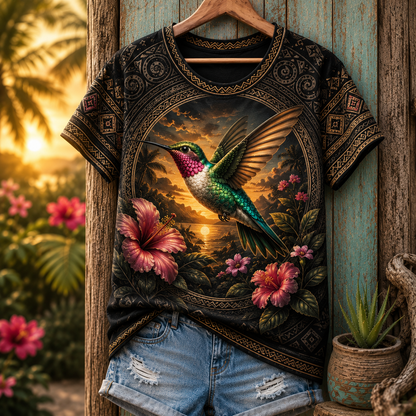 Hummingbird Summer Tee