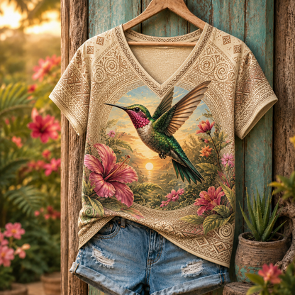 Hummingbird Summer Tee