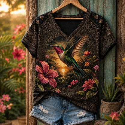 Hummingbird Summer Tee