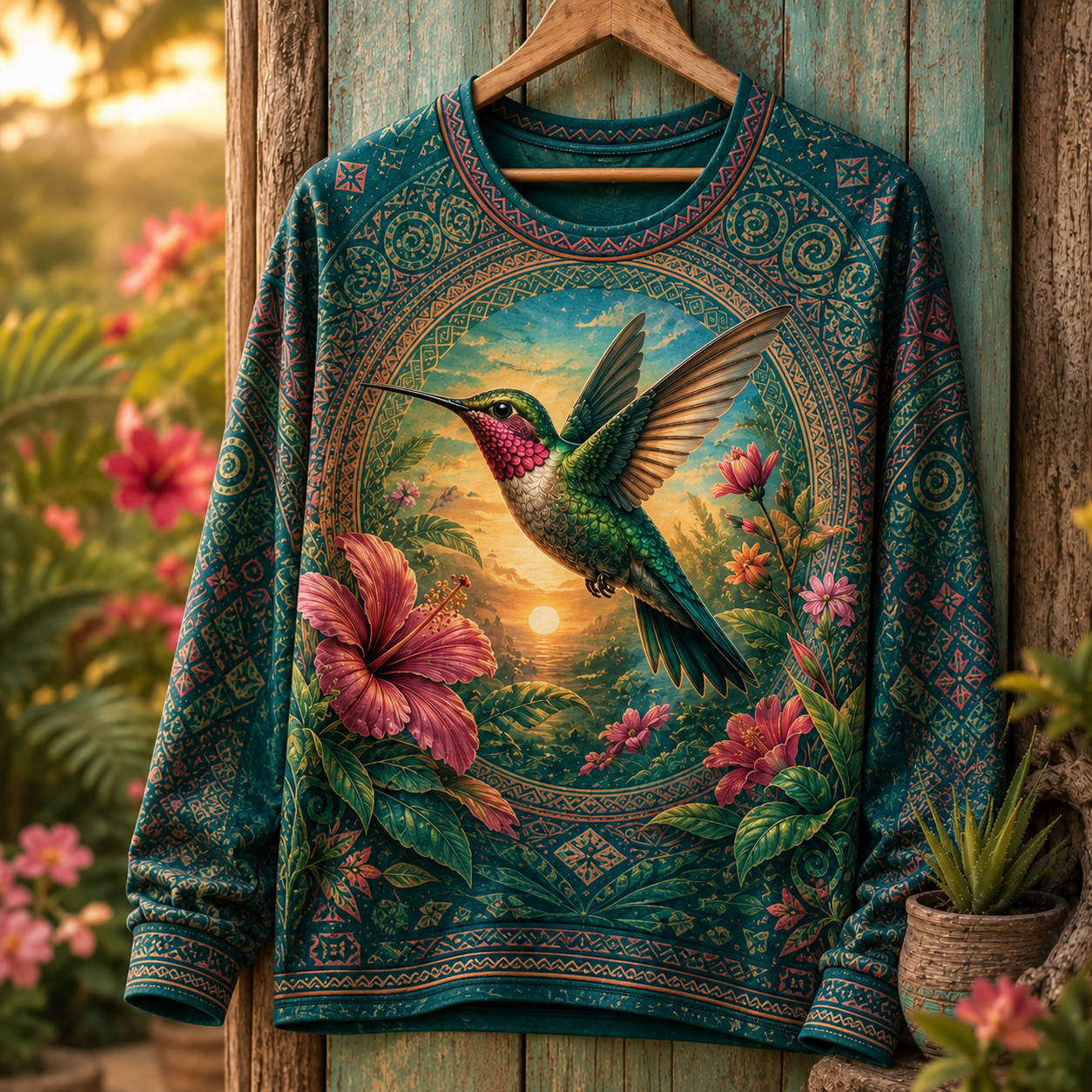 Hummingbird Summer Tee