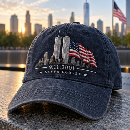 Never Forget Embroidered Cap