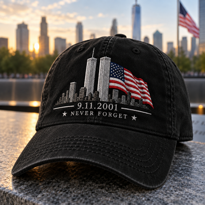 Never Forget Embroidered Cap
