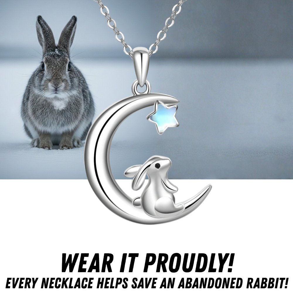 Save The Rabbits Necklace (925 Sterling Silver)