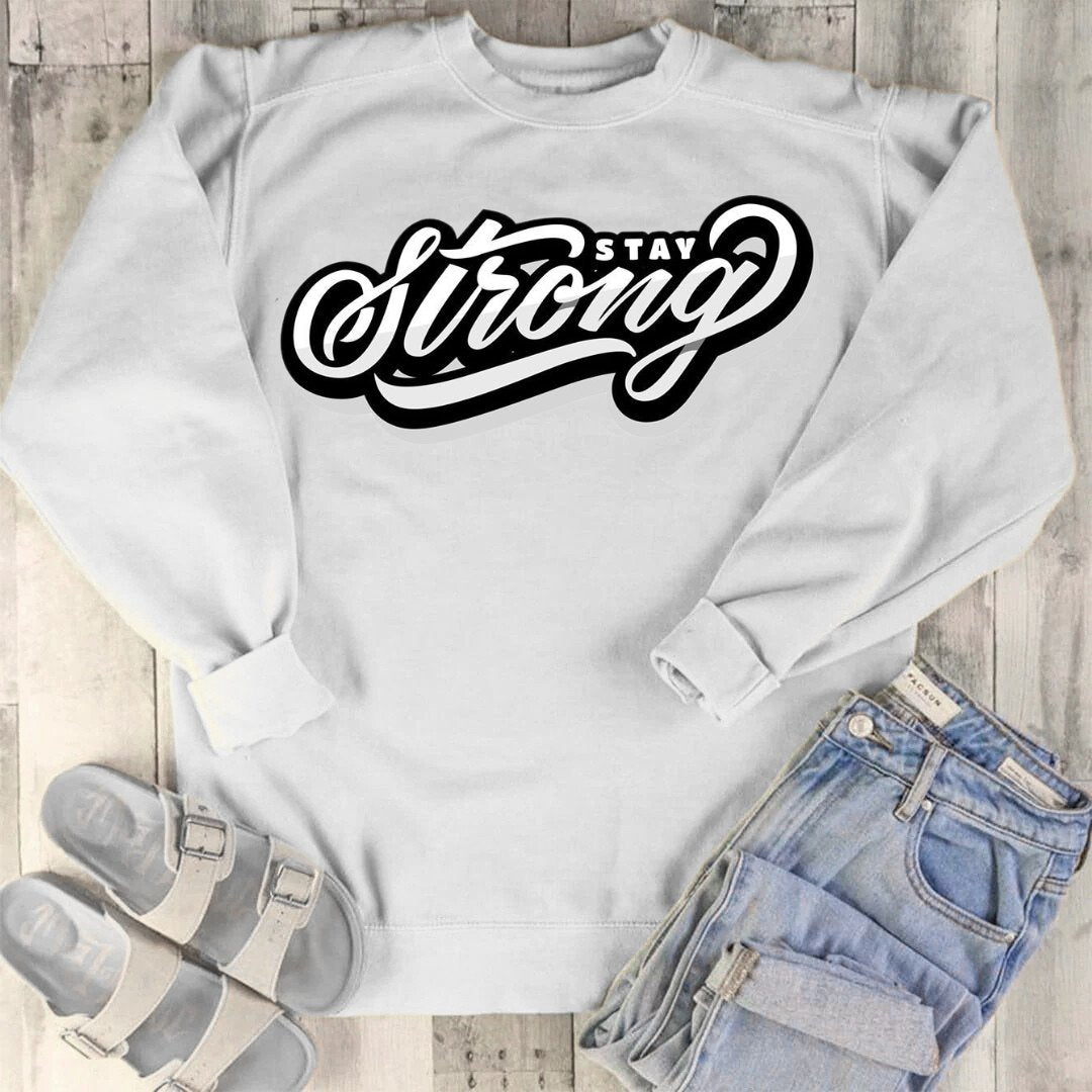 Stay Strong Sweater (Supports Breast Cancer Awareness)