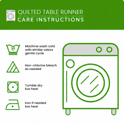 Hummingbird Quilted Table Runner