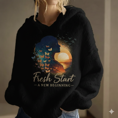 Fresh Start Cozy Knit Sweater