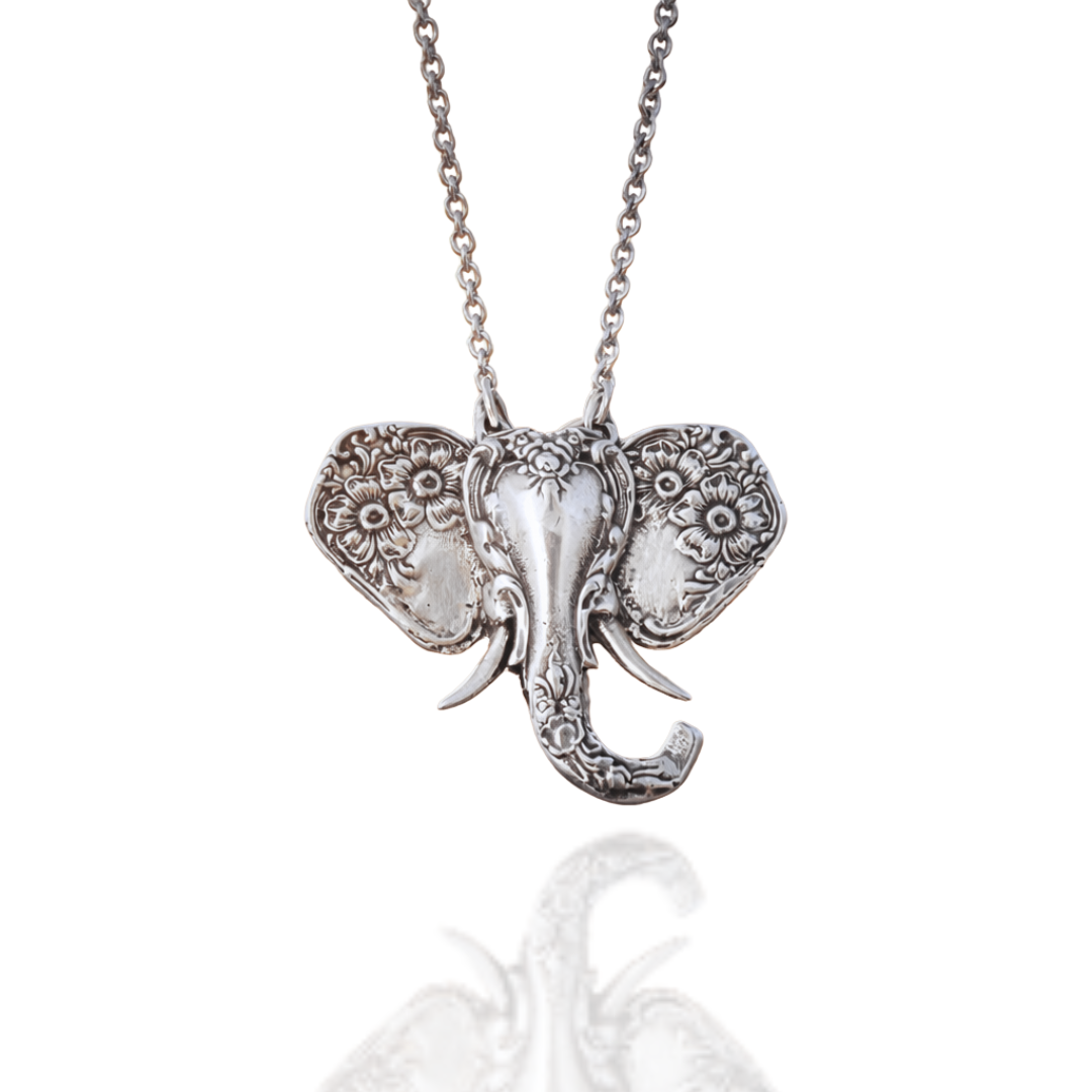 Save The Elephants Necklace (925 Sterling Silver)