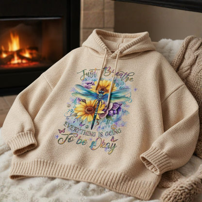 Dragonfly Cozy Knit Sweater