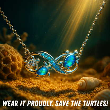Save The Turtles Necklace (925 Sterling Silver)