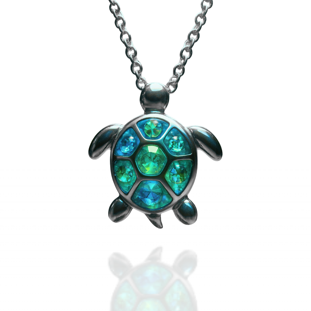 Save The Turtles Necklace (925 Sterling Silver)