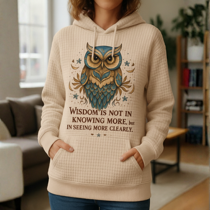 Owl Cozy Knit Sweater
