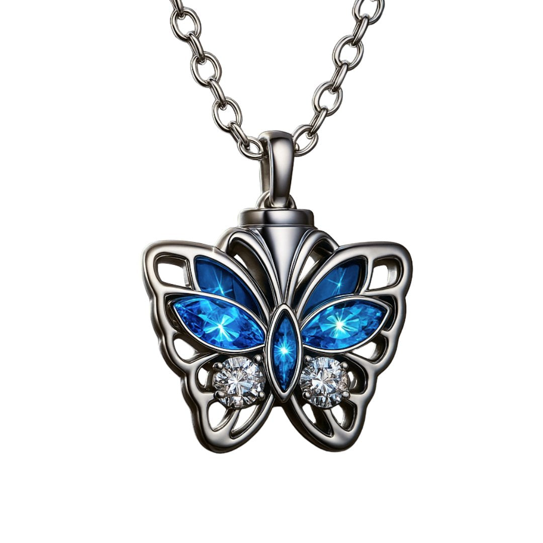 Save The Butterfly Necklace (925 Sterling Silver)