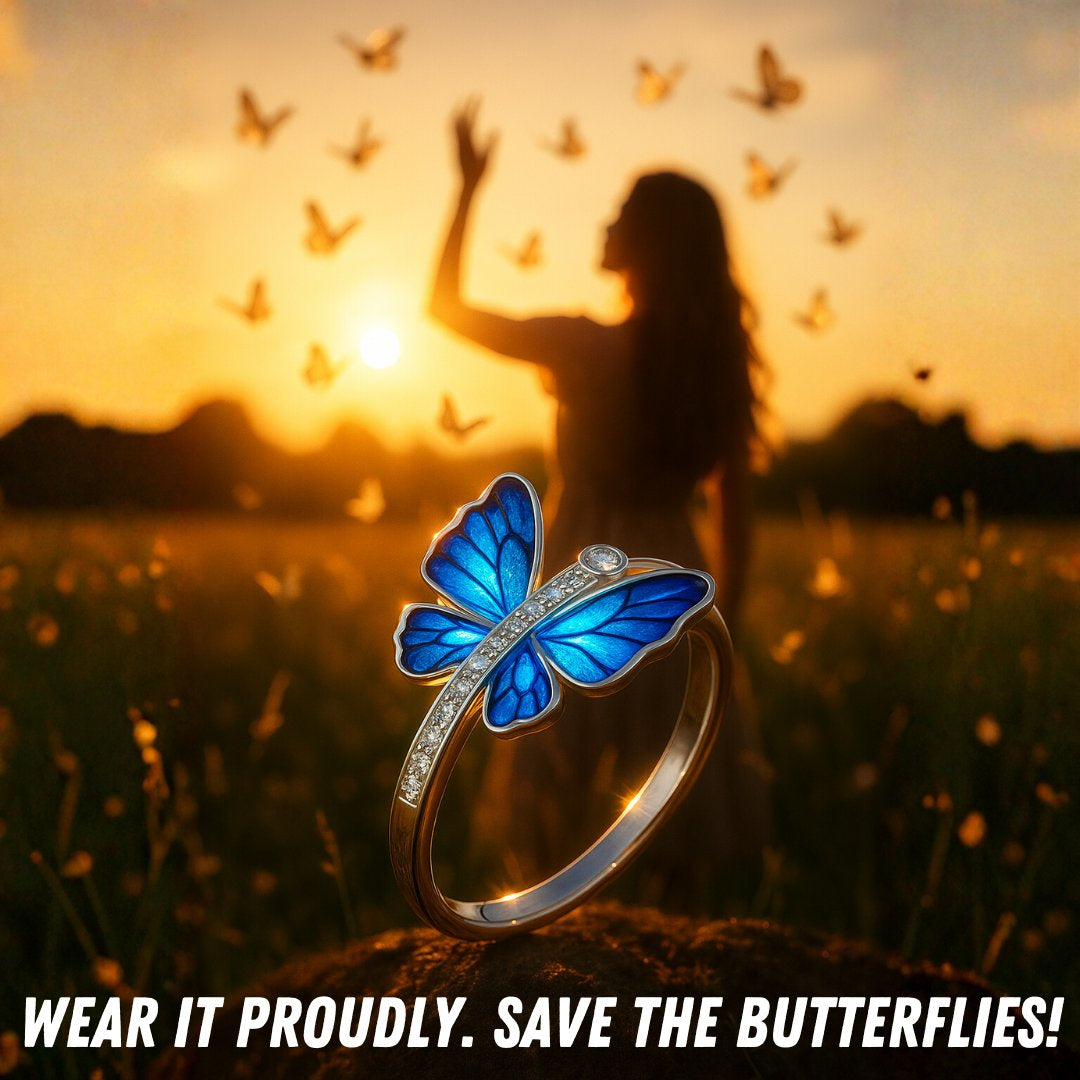 Save The Butterfly Ring (925 Sterling Silver)
