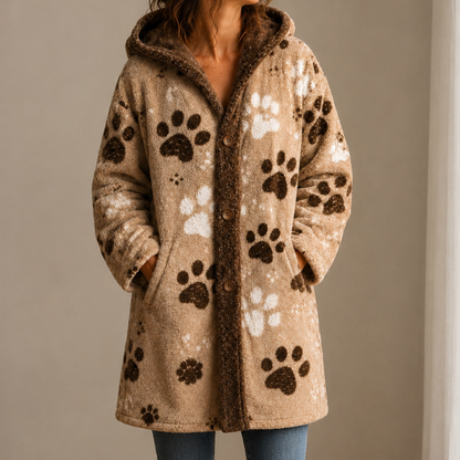 Women's Paw Winter Coat