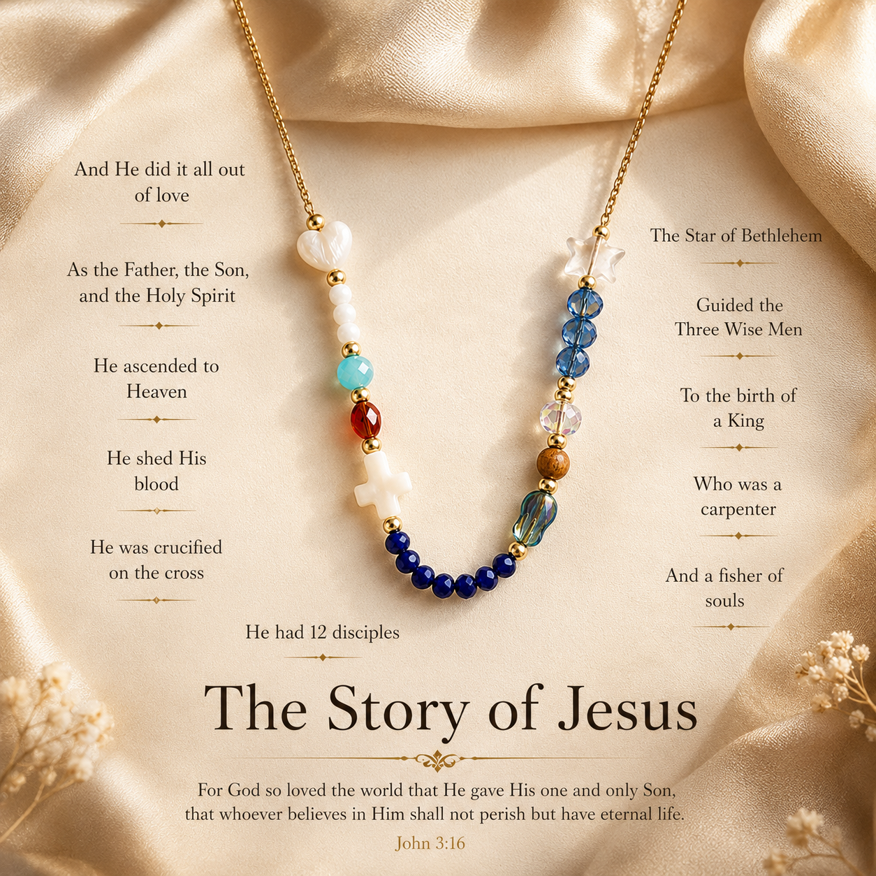 The Story of Jesus™ Faith Necklace