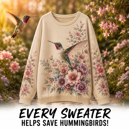 Women's Hummingbird Summer Sweater