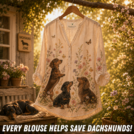 Lightweight Dachshund Blouse