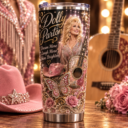 Dolly Forever™ – 40oz Tribute Tumbler