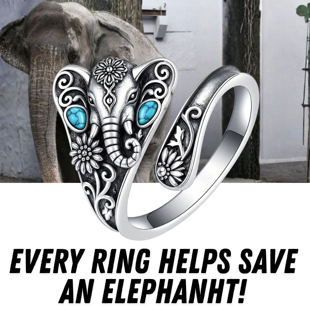 Save An Elephant Necklace (925 Sterling Silver)