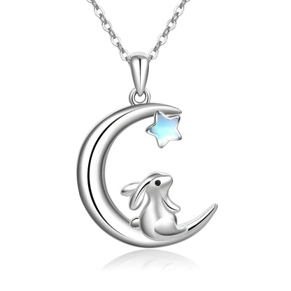 Save The Rabbits Necklace (925 Sterling Silver)