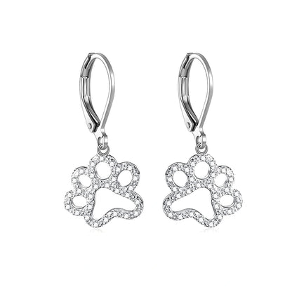 Paw Earrings (925 Sterling Silver)