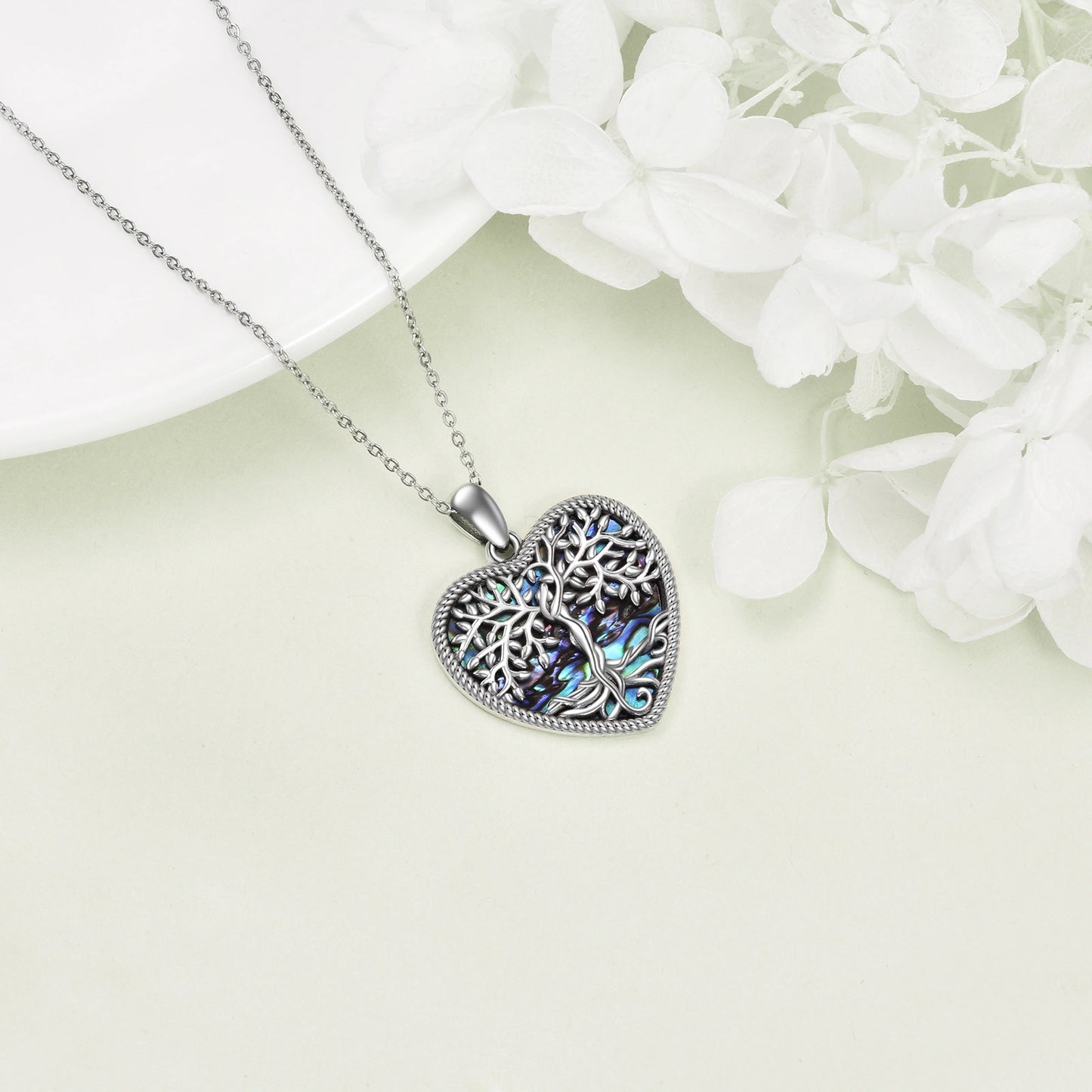 Tree Of Life & Heart Pendant